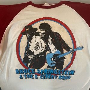 vintage Bruce Springsteen & the E street band tee